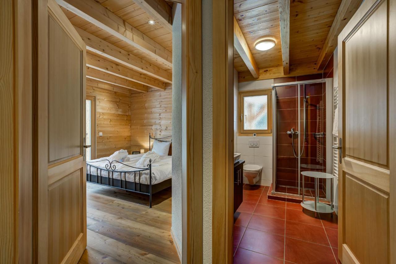 Chalet Flocon De Neige - Jacuzzi - Sauna La Tzoumaz Esterno foto