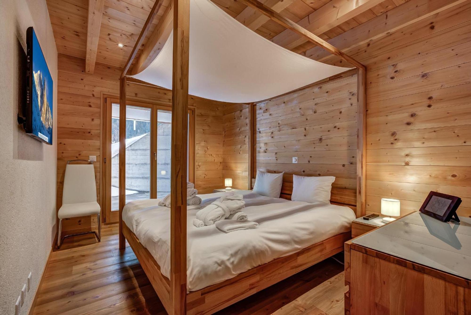 Chalet Flocon De Neige - Jacuzzi - Sauna La Tzoumaz Esterno foto